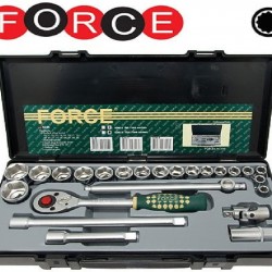 ΚΑΣΕΤΙΝΑ ΚΑΡΥΔΑΚΙΑ ΕΞΑΓΩΝΑ ΙΝΤΖΑΣ 1/2" 24τεμ.FORCE 4246 S- 5