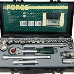 ΚΑΣΕΤΙΝΑ ΚΑΡΥΔΑΚΙΑ ΠΟΛΥΓΩΝΑ 1/2" 24τεμ.FORCE 4246-9