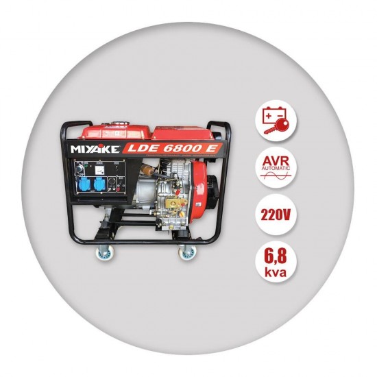 ΓΕΝΝΗΤΡΙΑ ΠΕΤΡΕΛΑΙΟΥ ΜΕ ΜΙΖΑ  ΜΙΥΑΚΕ LDE 6800E ΑΝΟΙΧΤΟΥ ΤΥΠΟΥ 