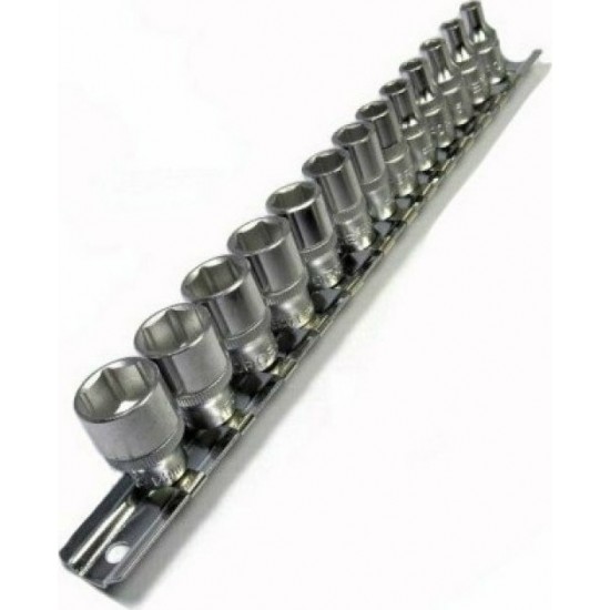 ΣΕΤ ΚΑΡΥΔΑΚΙΑ ΕΞΑΓΩΝΑ 1/4" 13τεμ.(4-14mm) FORCE 2133-5