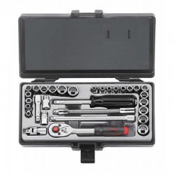 ΚΑΣΕΤΙΝΑ ΚΑΡΥΔΑΚΙΑ ΕΞΑΓΩΝΑ & ΙΝΤΖΑΣ 1/4" 31τεμ.FORCE 2312-5