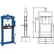 ΠΡΕΣΣΑ ΒΑΡΕΩΣ ΤΥΠΟΥ HEAVY DUTY 30ton.Multi 80415