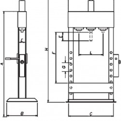 ΠΡΕΣΣΑ ΒΑΡΕΩΣ ΤΥΠΟΥ 10ton.Multi 80526