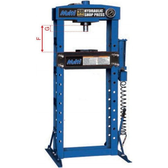 ΠΡΕΣΣΑ ΒΑΡΕΩΣ ΤΥΠΟΥ HEAVY DUTY 30ton.Multi 80415