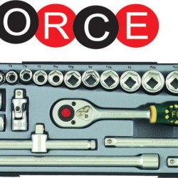 ΚΑΣΕΤΙΝΑ ΚΑΡΥΔΑΚΙΑ ΕΞΑΓΩΝΑ ΣΕ ΙΝΤΖΑ 3/8" 21τεμ.FORCE 3212