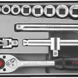 ΚΑΣΕΤΙΝΑ ΚΑΡΥΔΑΚΙΑ ΕΞΑΓΩΝΑ 3/8" 24τεμ.FORCE 3251-5