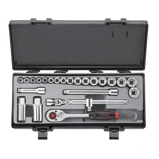 ΚΑΣΕΤΙΝΑ ΚΑΡΥΔΑΚΙΑ SPLINE 3/8" 24τεμ.FORCE 3251 Q