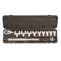 ΔΥΝΑΜΟΚΛΕΙΔΟ 3/8" (20-110)Nm.ΕΝΑΛΛΑΞΙΜΗΣ ΚΕΦΑΛΗΣ ΜΕ ΓΕΡΜΑΝΙΚΑ ΑΚΡΑ 12τεμ.FORCE 64711