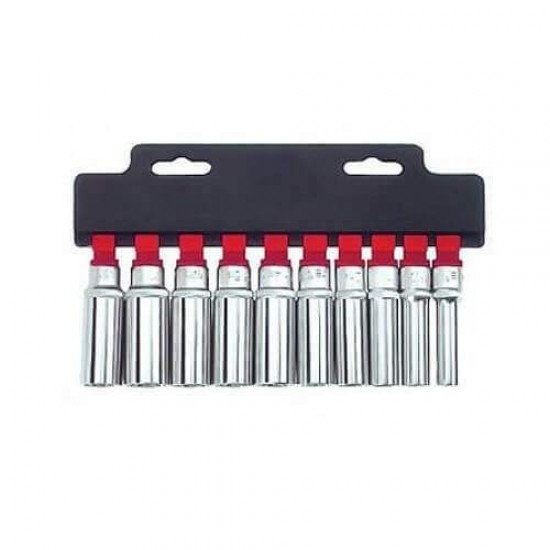 ΣΕΤ ΚΑΡΥΔΑΚΙΑ SPLINE ΜΑΚΡΥΑ 1/2" 10τεμ.(10-24mm) FORCE 41014Q