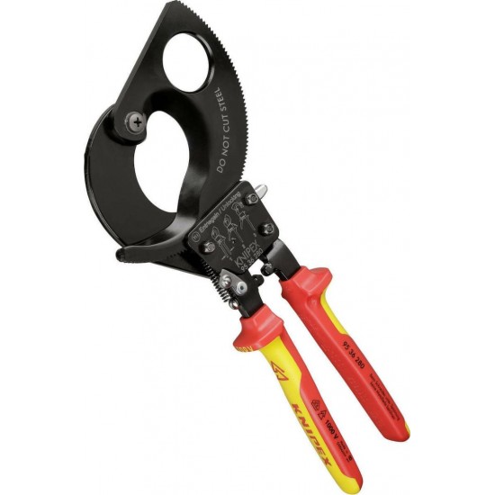 ΚΟΦΤΗΣ ΚΑΛΩΔΙΩΝ ΗΛΕΚΤΡΟΛΟΓΩΝ 280mm.1000Volt.KNIPEX 9536280