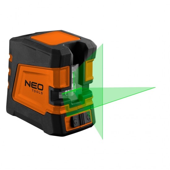 Αλφάδι laser γραμμικό πράσινης δέσμης NEO TOOLS