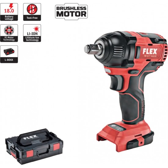 ΜΠΟΥΛΟΝΟΚΛΕΙΔΟ ΜΠΑΤΑΡΙΑΣ (SOLO) FLEX IW 1/2" 18.0-EC