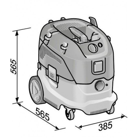 ΗΛΕΚΤΡΙΚΗ ΣΚΟΥΠΑ FLEX VCE 33 L AC