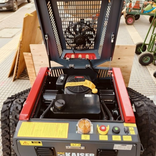 ΒΕΝΖΙΝΟΚΙΝΗΤΟΣ ΤΗΛΕΚΑΤΕΥΘΥΝΟΜΕΝΟΣ ΚΑΤΑΣΤΡΟΦΕΑΣ ΜΕ ΛΕΠΙΔΑ & ΕΡΠΥΣΤΡΙΕΣ KAISER