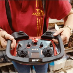 ΒΕΝΖΙΝΟΚΙΝΗΤΟΣ ΤΗΛΕΚΑΤΕΥΘΥΝΟΜΕΝΟΣ ΚΑΤΑΣΤΡΟΦΕΑΣ ΜΕ ΛΕΠΙΔΑ & ΕΡΠΥΣΤΡΙΕΣ KAISER