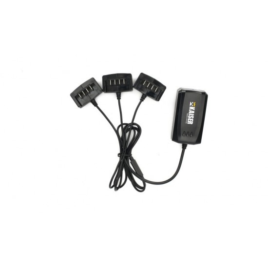 ΦΟΡΤΙΣΤΗΣ ΜΠΑΤΑΡΙΑΣ ΛΙΘΙΟΥ ΕΛΑΙΟΡΑΒΔΙΣΤΙΚΩΝ KAISER 18V / 5Ah